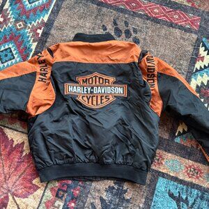 Harley Davidson bomber style jacket